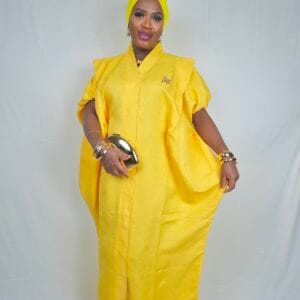 Harmony Damask Bubu Dress