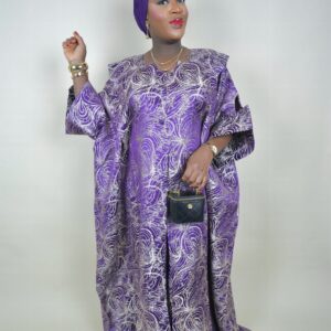 Vibrant Damask Bubu Dress