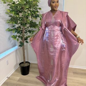 Classic Silk Mikado Bubu Dress