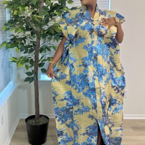 Luxe Brocade Bubu Dress