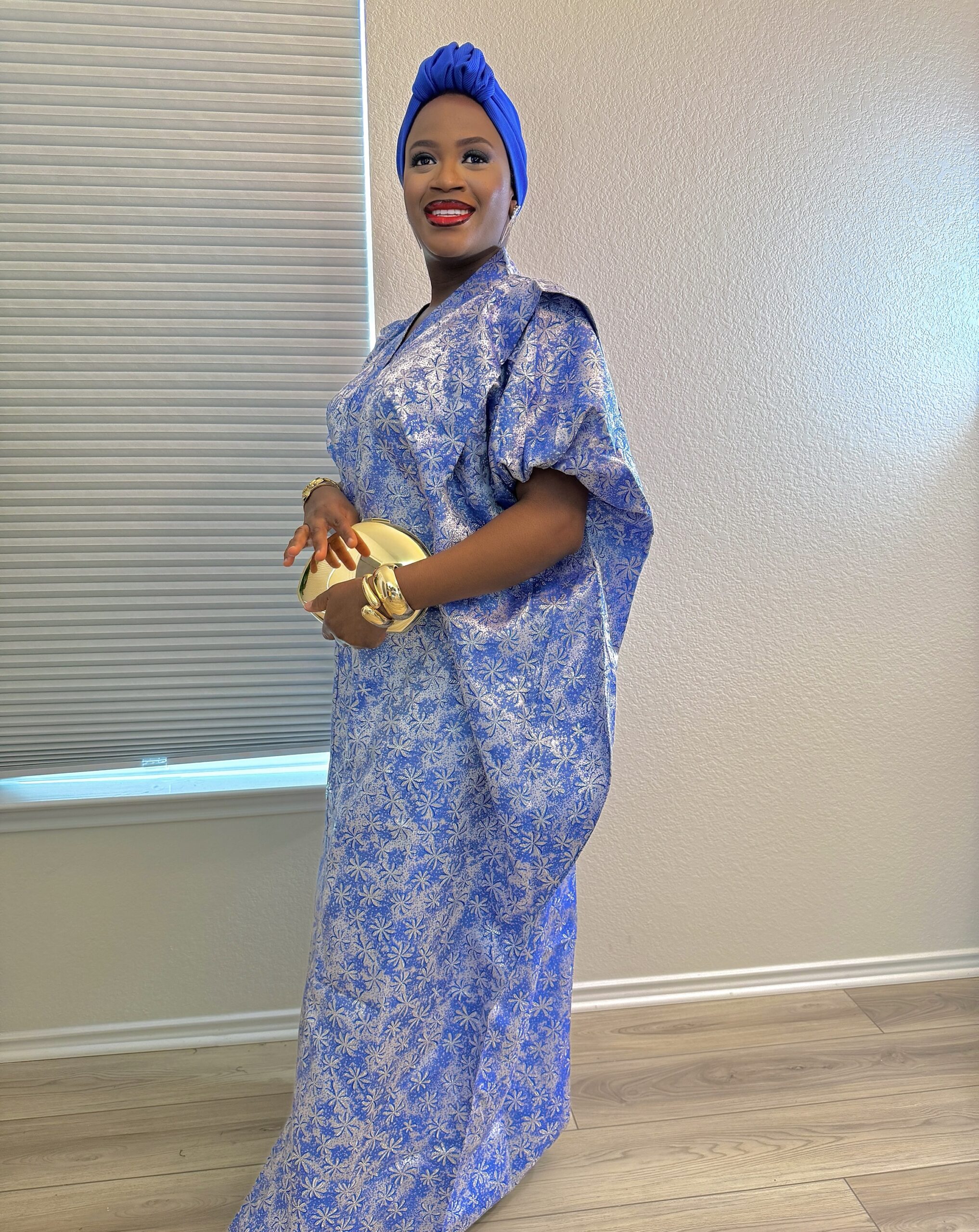 Royal Brocade Bubu Dress - Image 2