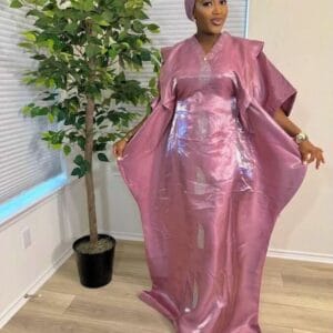 Classic Silk Mikado Bubu Dress