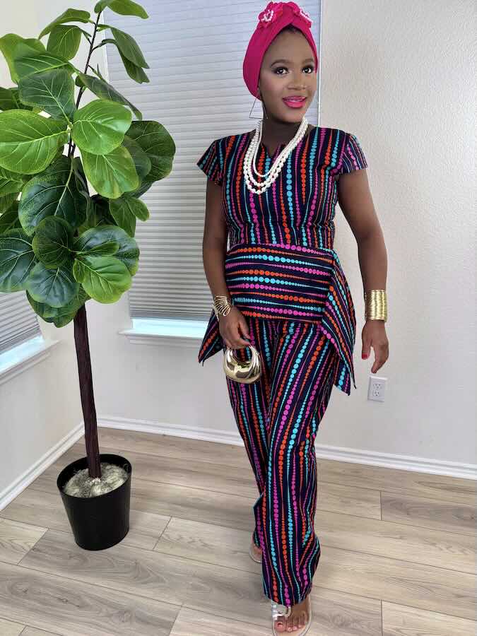 Classy Two-piece Ankara