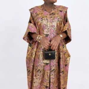 Vibrant Damask Bubu Dress