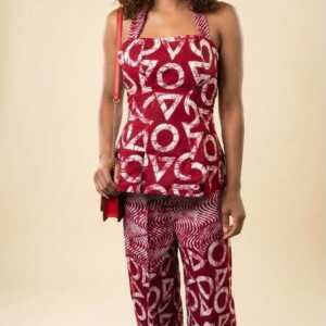 Slay Two-piece cotton Ankara